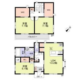 千葉県船橋市前原西８ 賃貸一戸建て