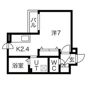 メゾン・ド・ルポ豊平 4階 1K 賃貸物件詳細
