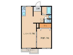 愛知県みよし市三好町大坪 米野木駅 1LDK アパート 賃貸物件詳細