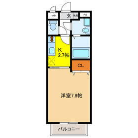 岐阜県岐阜市南本荘三条通 岐阜駅 1K アパート 賃貸物件詳細