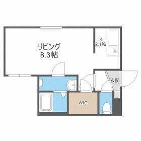 フォートデルッシ 4階 1K 賃貸物件詳細