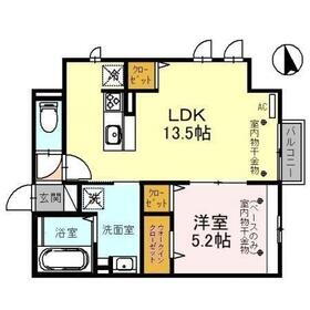 石川県白山市相木町 松任駅 1LDK アパート 賃貸物件詳細