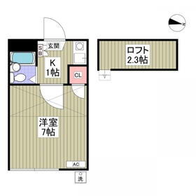 埼玉県草加市稲荷４ 草加駅 1K アパート 賃貸物件詳細