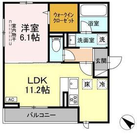 愛媛県松山市朝生田町１ いよ立花駅 1LDK アパート 賃貸物件詳細