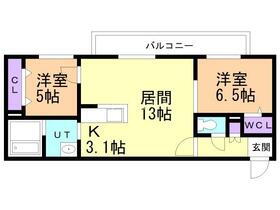 ａｔｅｅｎａ　ｈｉｒａｇｉｓｈｉ（アティーナ平岸） 3階 2LDK 賃貸物件詳細