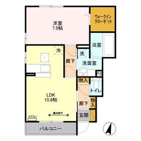 ＧａｒｄｅｎｓＩ 1階 1LDK 賃貸物件詳細