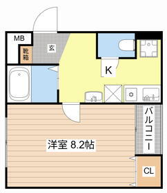 ラグーナ・ウノ 1階 1K 賃貸物件詳細