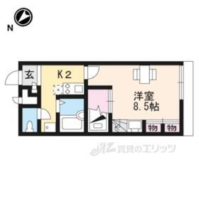 滋賀県湖南市岩根中央３ 三雲駅 1K アパート 賃貸物件詳細