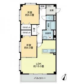 フォブール今津 2階 2LDK 賃貸物件詳細