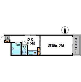 大阪府守口市橋波東之町１ 西三荘駅 1DK マンション 賃貸物件詳細