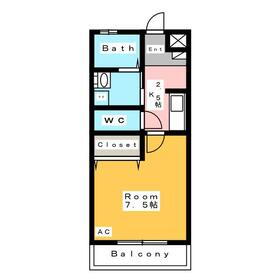愛知県安城市大東町 安城駅 1K アパート 賃貸物件詳細