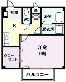 愛知県北名古屋市九之坪神明 西春駅 1K アパート 賃貸物件詳細