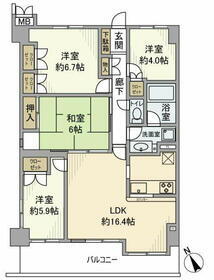 千葉県千葉市若葉区桜木５ 桜木駅 4LDK マンション 賃貸物件詳細