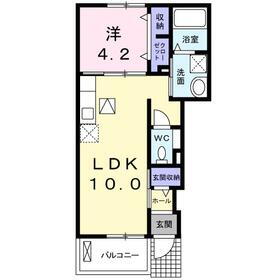 山梨県甲府市国母４ 甲斐住吉駅 1LDK アパート 賃貸物件詳細