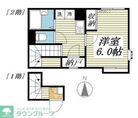 神奈川県茅ヶ崎市ひばりが丘 茅ケ崎駅 1K アパート 賃貸物件詳細