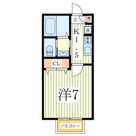 千葉県印西市大森 木下駅 1K アパート 賃貸物件詳細