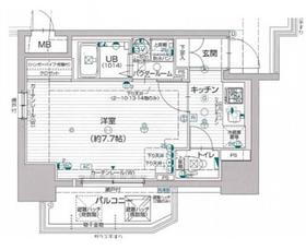 エスプレイス大阪城ＳＯＵＴＨ 12階 1K 賃貸物件詳細