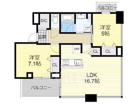 大阪府大阪市中央区安堂寺町２ 谷町六丁目駅 2LDK マンション 賃貸物件詳細