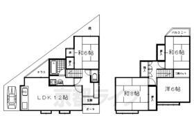 京都府京都市右京区嵯峨広沢池下町 賃貸一戸建て