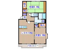 宮城県仙台市青葉区落合５ 陸前落合駅 2LDK アパート 賃貸物件詳細