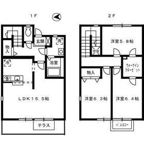 大阪府岸和田市尾生町６ 下松駅 3LDK アパート 賃貸物件詳細