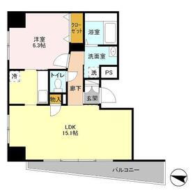 プレミールコート 3階 1LDK 賃貸物件詳細