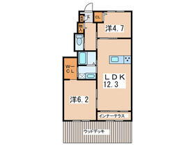 カミヤ 1階 2LDK 賃貸物件詳細