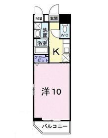 東京都府中市白糸台６ 飛田給駅 1K マンション 賃貸物件詳細
