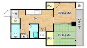 ビスタ桃谷 3階 1DK 賃貸物件詳細