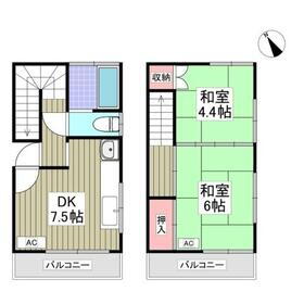 プラウ鳩ヶ谷 2階 2DK 賃貸物件詳細