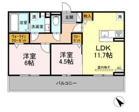 愛知県豊明市西川町笹原 前後駅 2LDK アパート 賃貸物件詳細