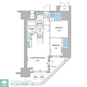 ルフォンプログレ秋葉原マークス 13階 2LDK 賃貸物件詳細