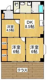 神奈川県川崎市多摩区菅２ 京王稲田堤駅 3DK マンション 賃貸物件詳細