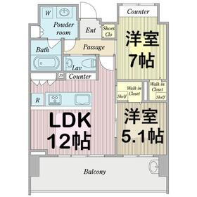 メルカーサ泉 13階 2LDK 賃貸物件詳細