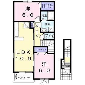 千葉県船橋市金杉４ 滝不動駅 2LDK アパート 賃貸物件詳細