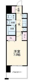 Ｌａ　Ｄｏｕｃｅｕｒ黒川ＩＩ 12階 1K 賃貸物件詳細