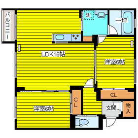 北海道札幌市東区北十四条東１５ 環状通東駅 2LDK マンション 賃貸物件詳細