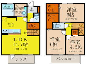 福岡県福岡市城南区樋井川７ 福大前駅 3LDK 一戸建て 賃貸物件詳細