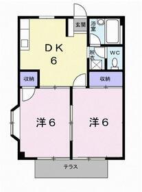 静岡県沼津市鳥谷 片浜駅 2DK アパート 賃貸物件詳細