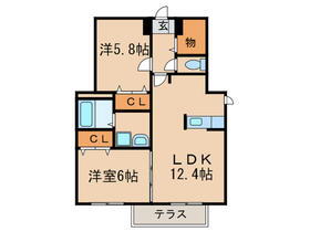 福岡県北九州市若松区下原町 若松駅 2LDK アパート 賃貸物件詳細