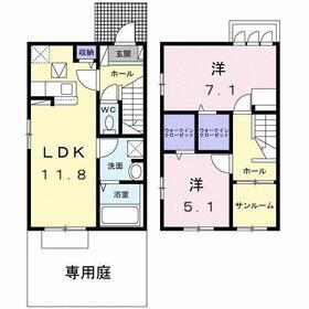 神奈川県横浜市港南区下永谷３ 下永谷駅 2LDK アパート 賃貸物件詳細