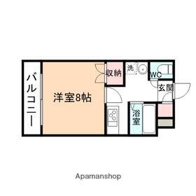 スカイバレー今泉 3階 1K 賃貸物件詳細