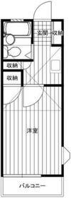 ペール・メールＲｉｓａ　Ｉ 1階 1K 賃貸物件詳細