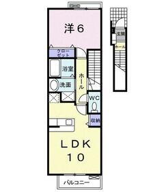 東京都昭島市田中町１ 昭島駅 1LDK アパート 賃貸物件詳細