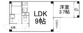 大阪府大阪市阿倍野区文の里４ 昭和町駅 1LDK アパート 賃貸物件詳細