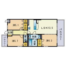 福岡県福岡市西区今宿西１ 今宿駅 3LDK マンション 賃貸物件詳細