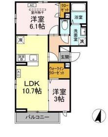 神奈川県茅ヶ崎市東海岸北２ 賃貸アパート