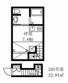 ラフォーネ下目黒 2階 ワンルーム 賃貸物件詳細