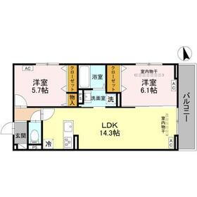 群馬県高崎市大橋町 賃貸アパート