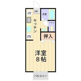 茨城県つくば市二の宮１ つくば駅 1K アパート 賃貸物件詳細